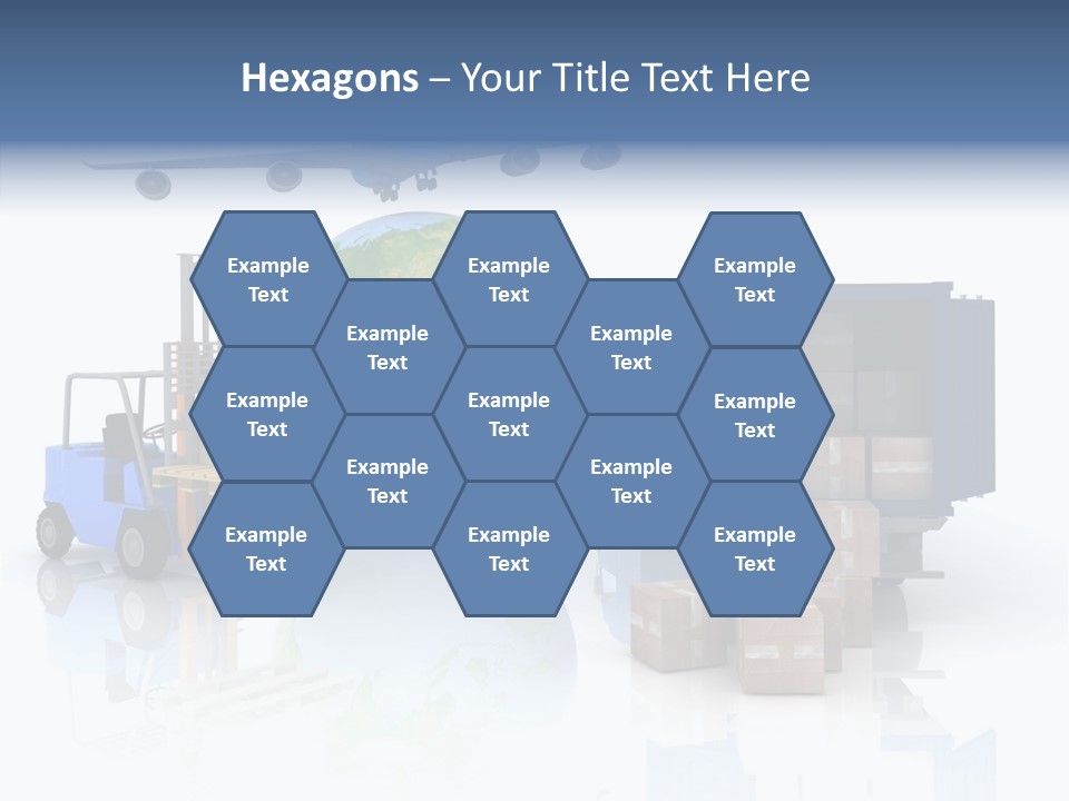 Service Package Cargo PowerPoint Template