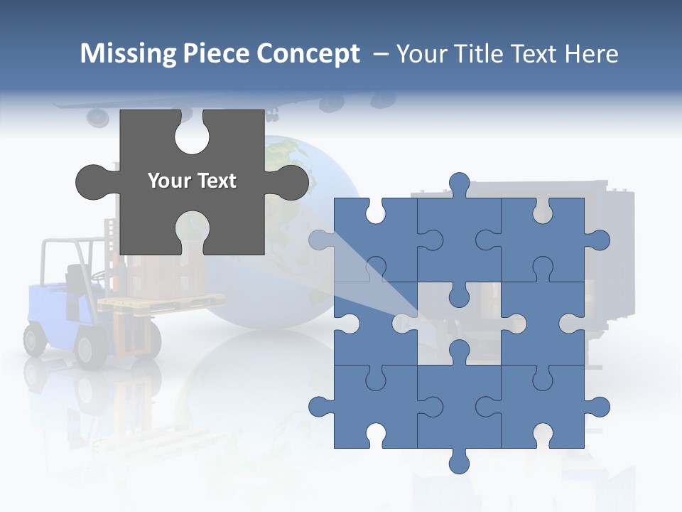 Service Package Cargo PowerPoint Template