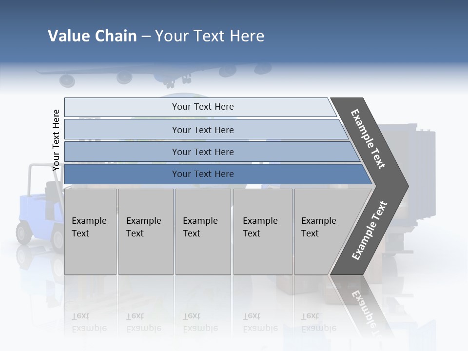 Service Package Cargo PowerPoint Template