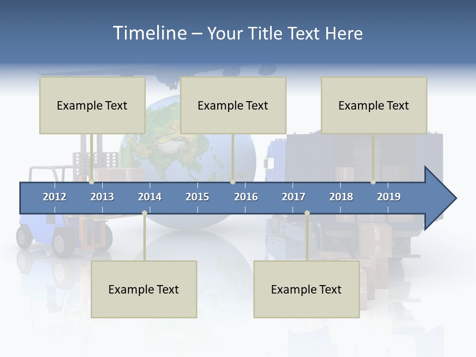 Service Package Cargo PowerPoint Template