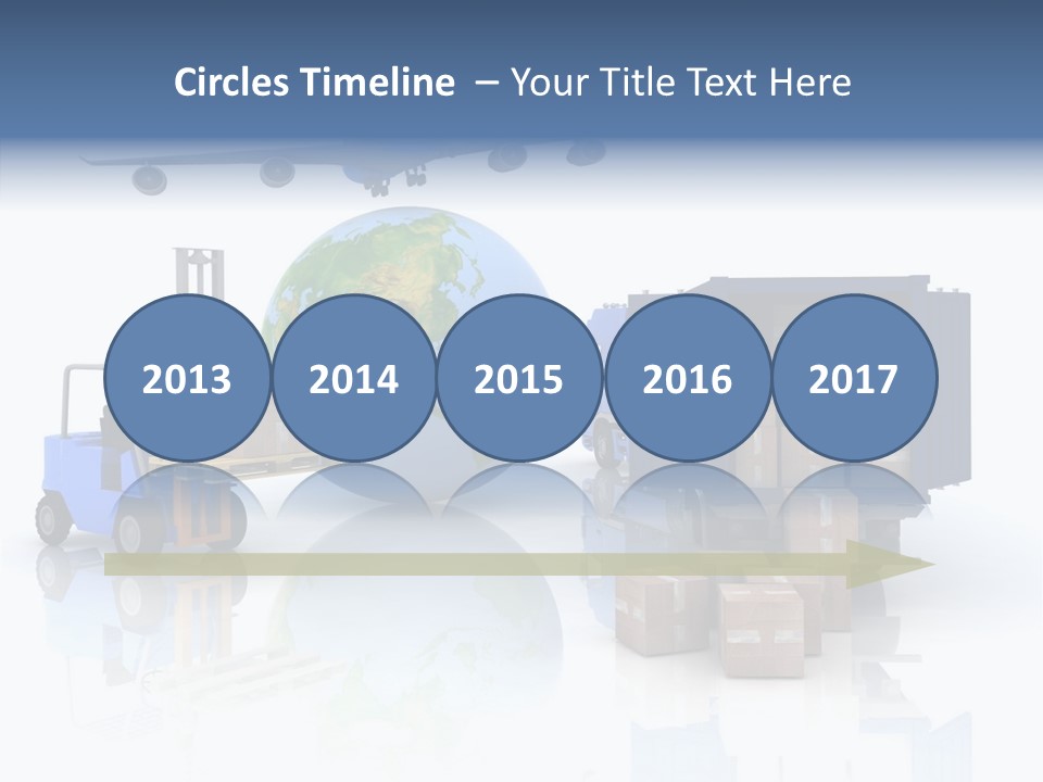 Service Package Cargo PowerPoint Template