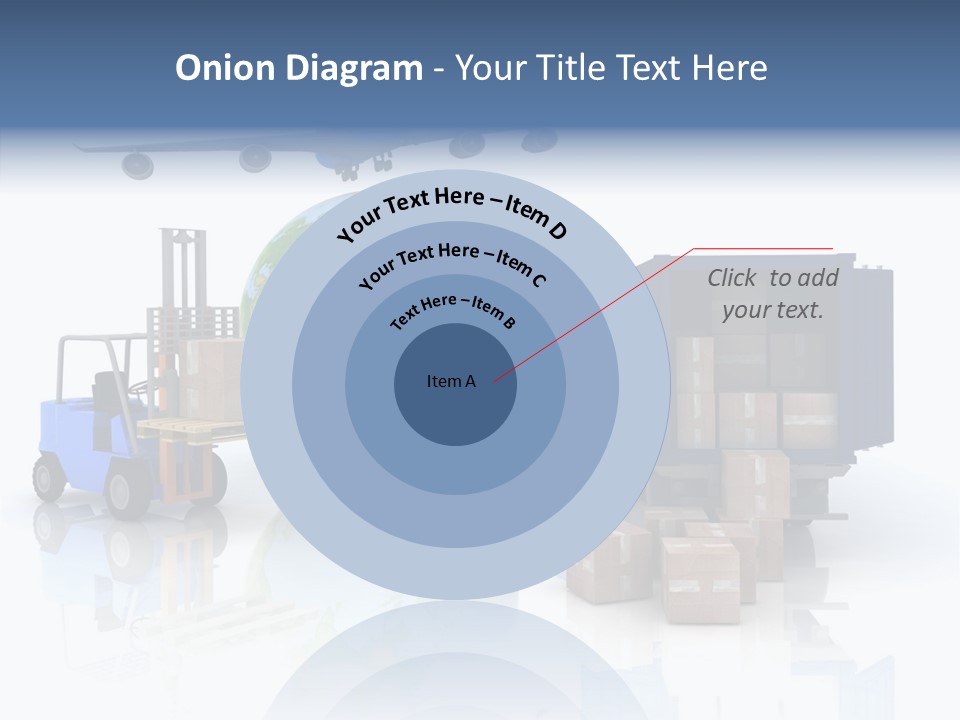 Service Package Cargo PowerPoint Template