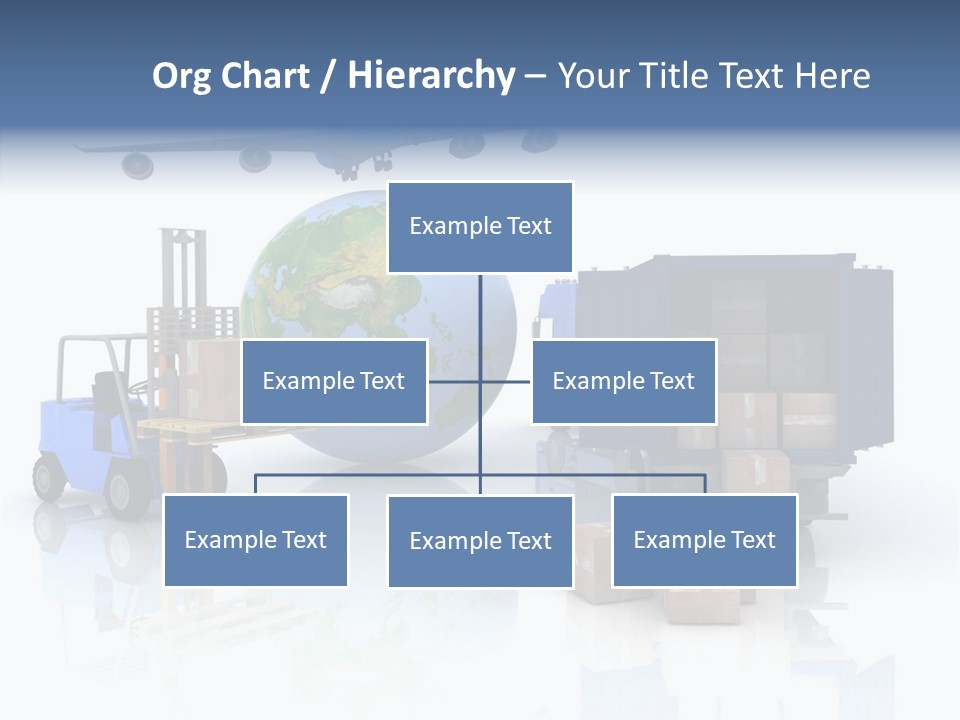 Service Package Cargo PowerPoint Template