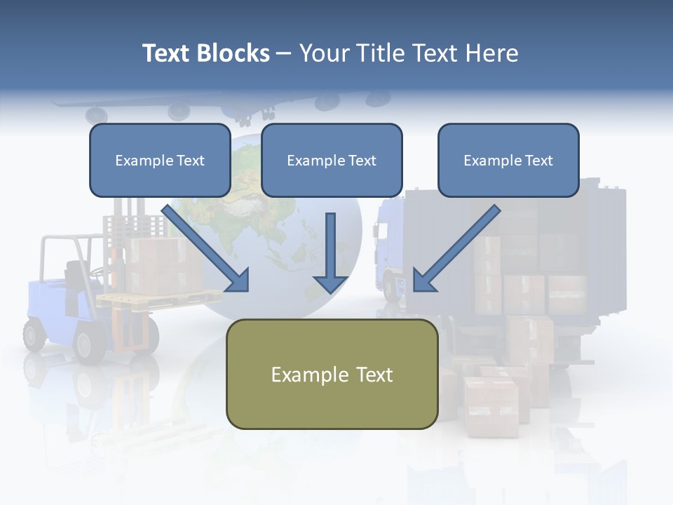 Service Package Cargo PowerPoint Template