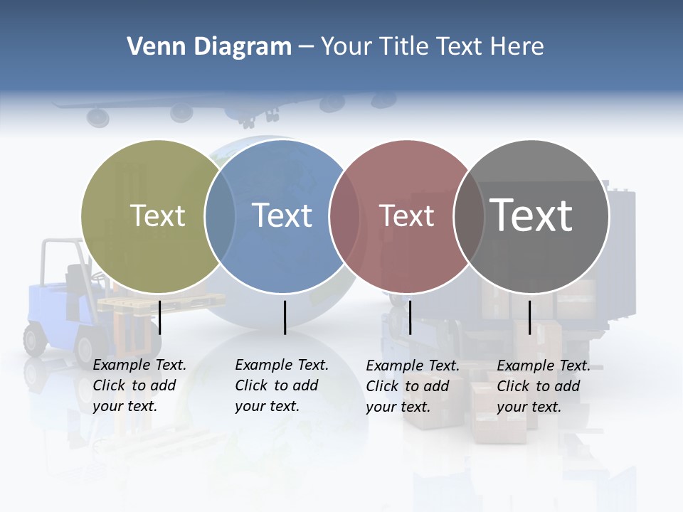 Service Package Cargo PowerPoint Template