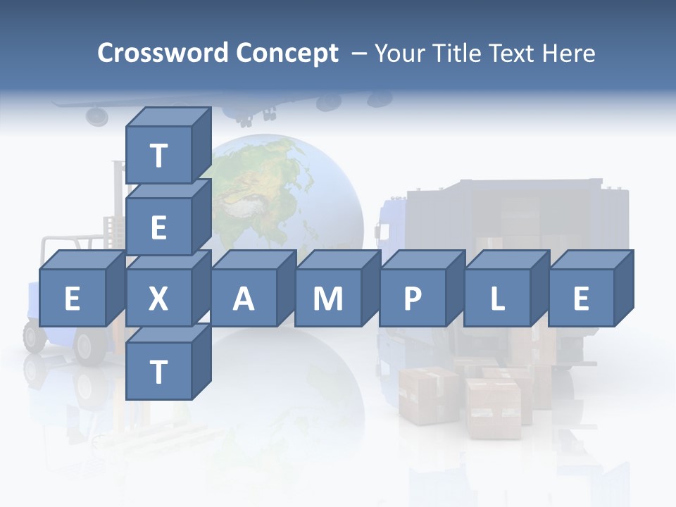 Service Package Cargo PowerPoint Template