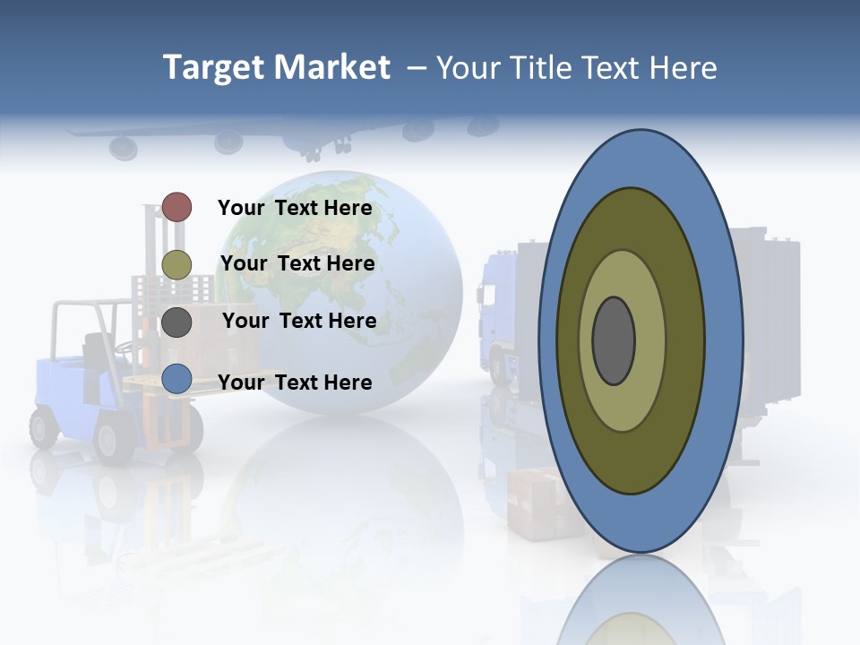 Service Package Cargo PowerPoint Template