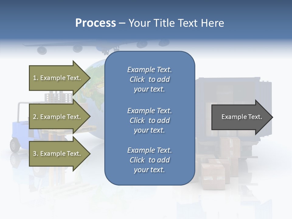 Service Package Cargo PowerPoint Template