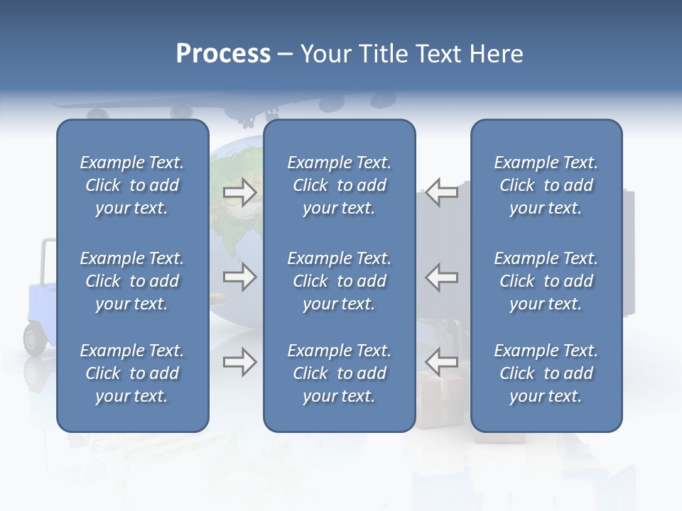 Service Package Cargo PowerPoint Template