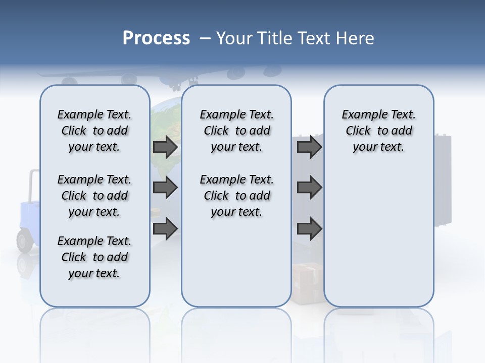 Service Package Cargo PowerPoint Template