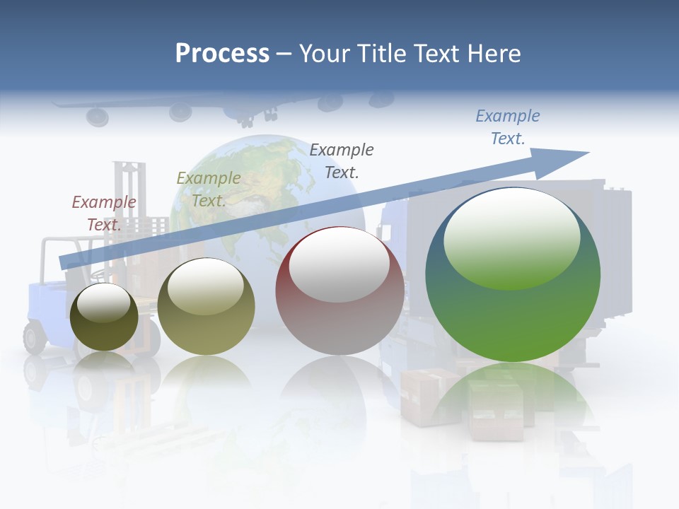 Service Package Cargo PowerPoint Template