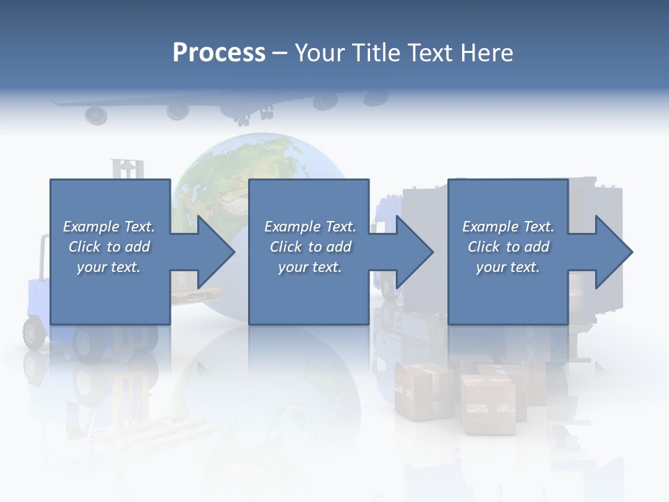 Service Package Cargo PowerPoint Template