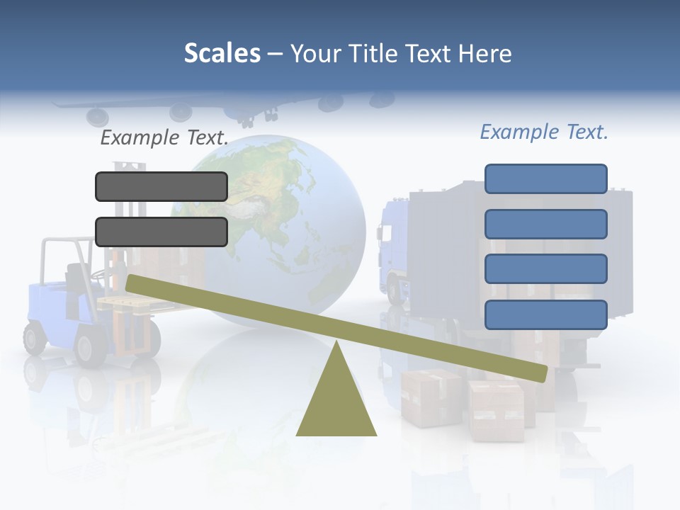 Service Package Cargo PowerPoint Template