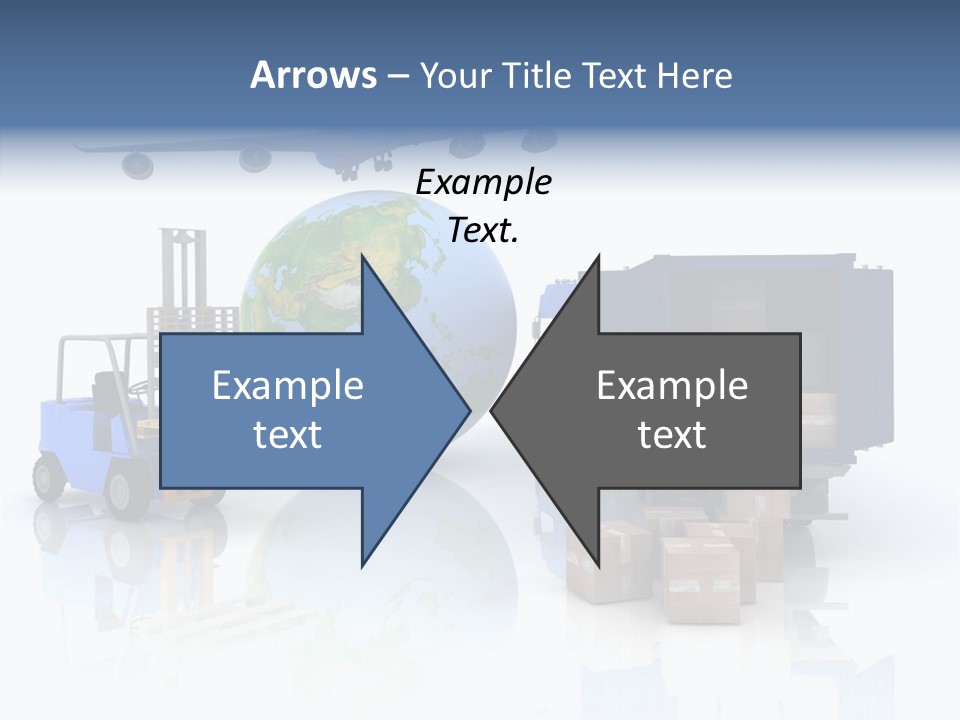Service Package Cargo PowerPoint Template