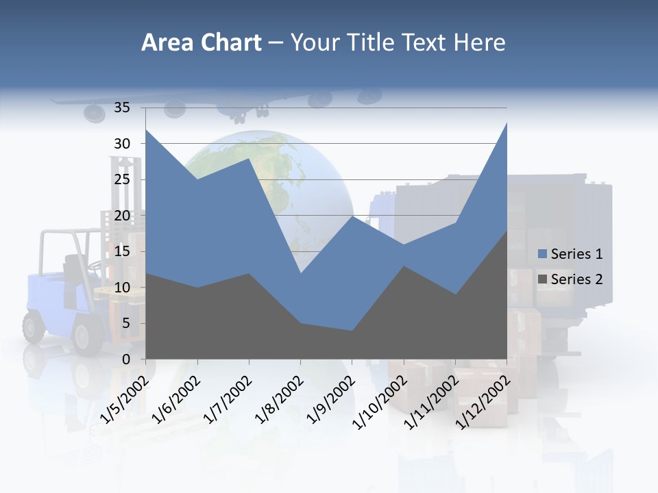 Service Package Cargo PowerPoint Template