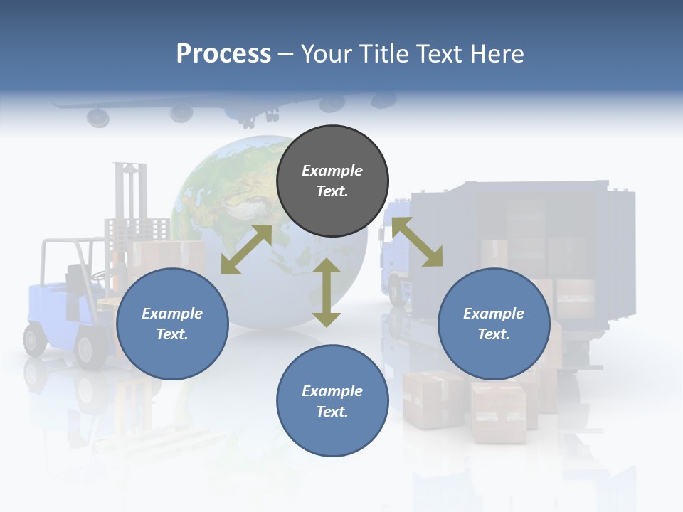 Service Package Cargo PowerPoint Template