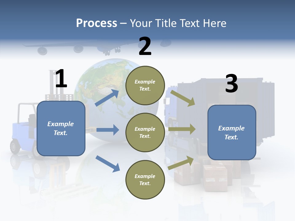 Service Package Cargo PowerPoint Template