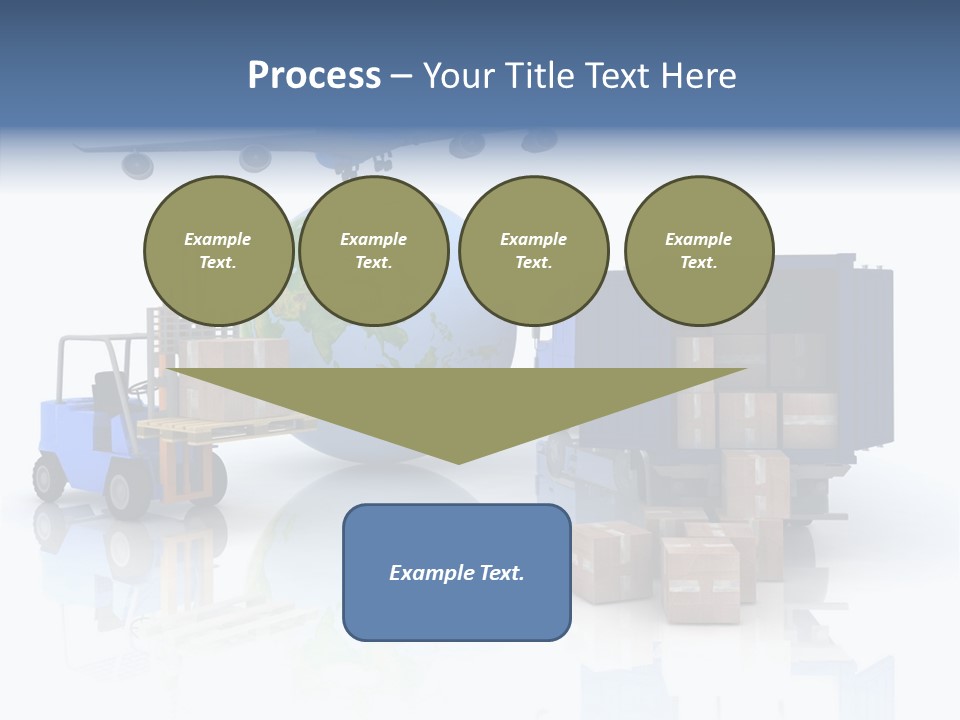 Service Package Cargo PowerPoint Template