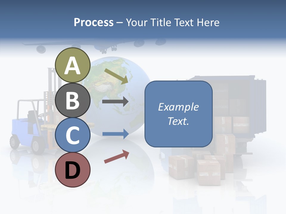 Service Package Cargo PowerPoint Template