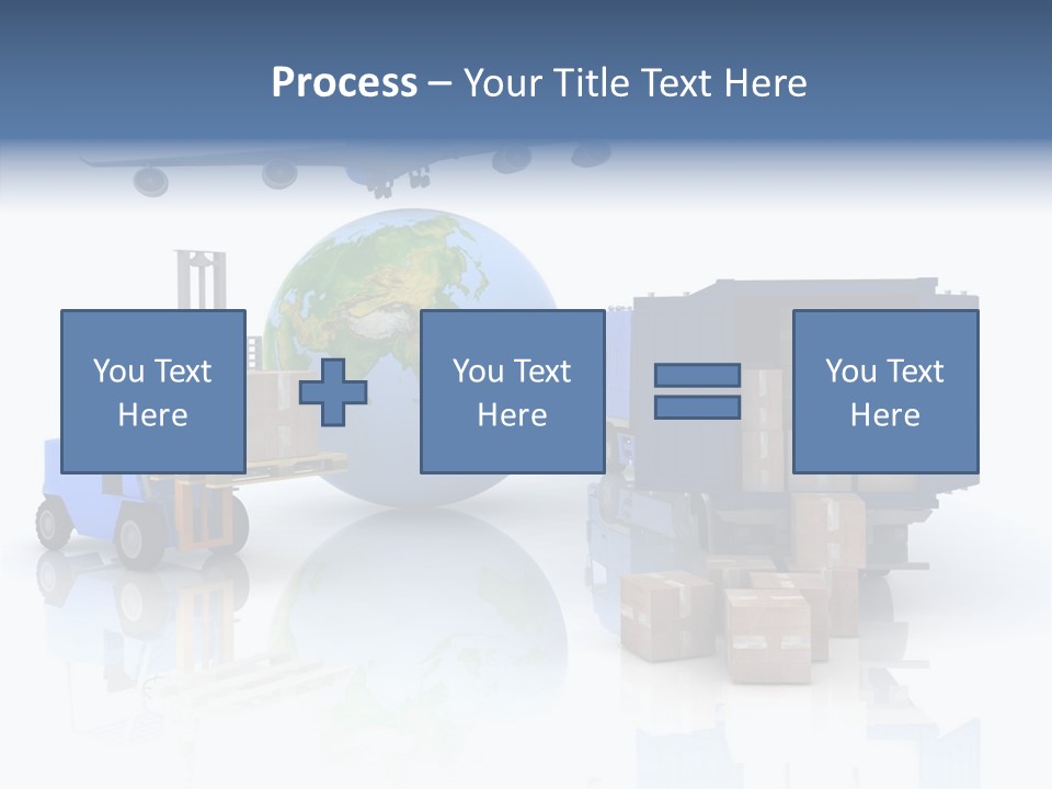 Service Package Cargo PowerPoint Template