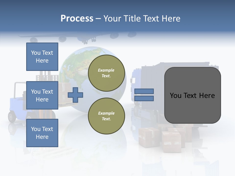 Service Package Cargo PowerPoint Template