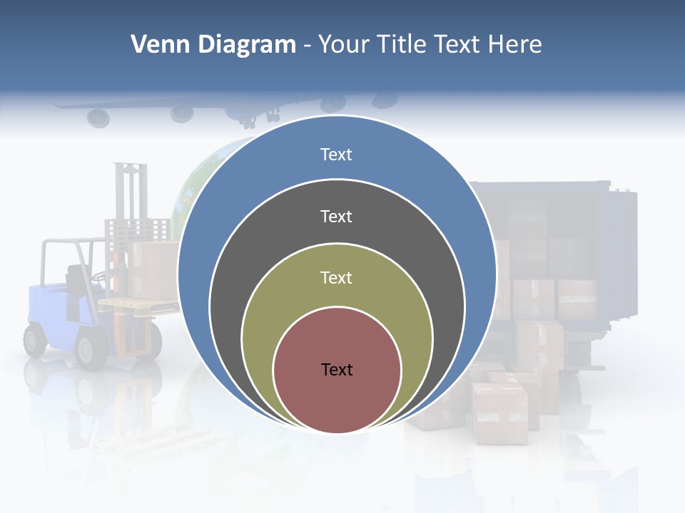 Service Package Cargo PowerPoint Template