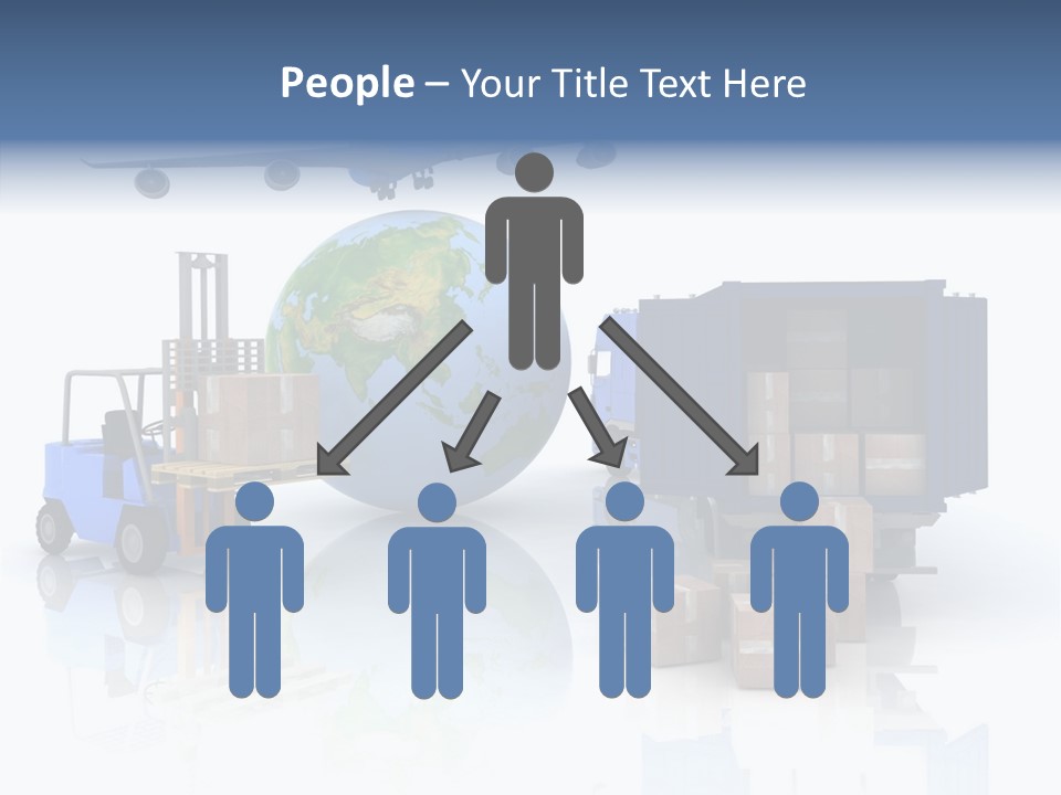 Service Package Cargo PowerPoint Template