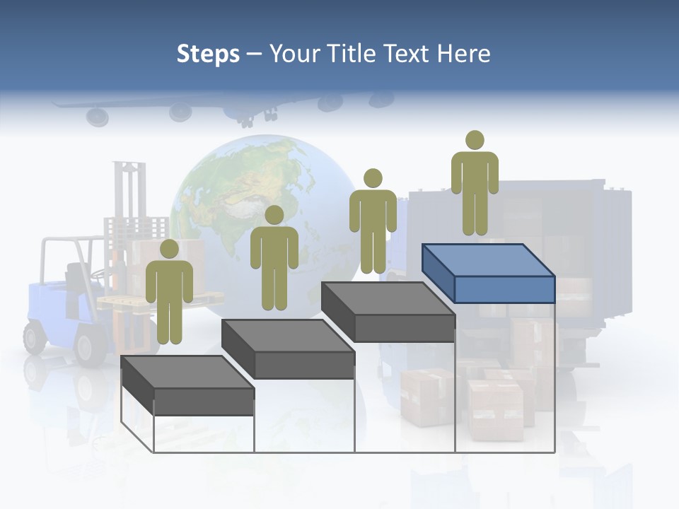 Service Package Cargo PowerPoint Template