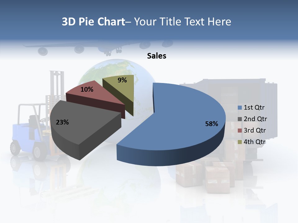 Service Package Cargo PowerPoint Template