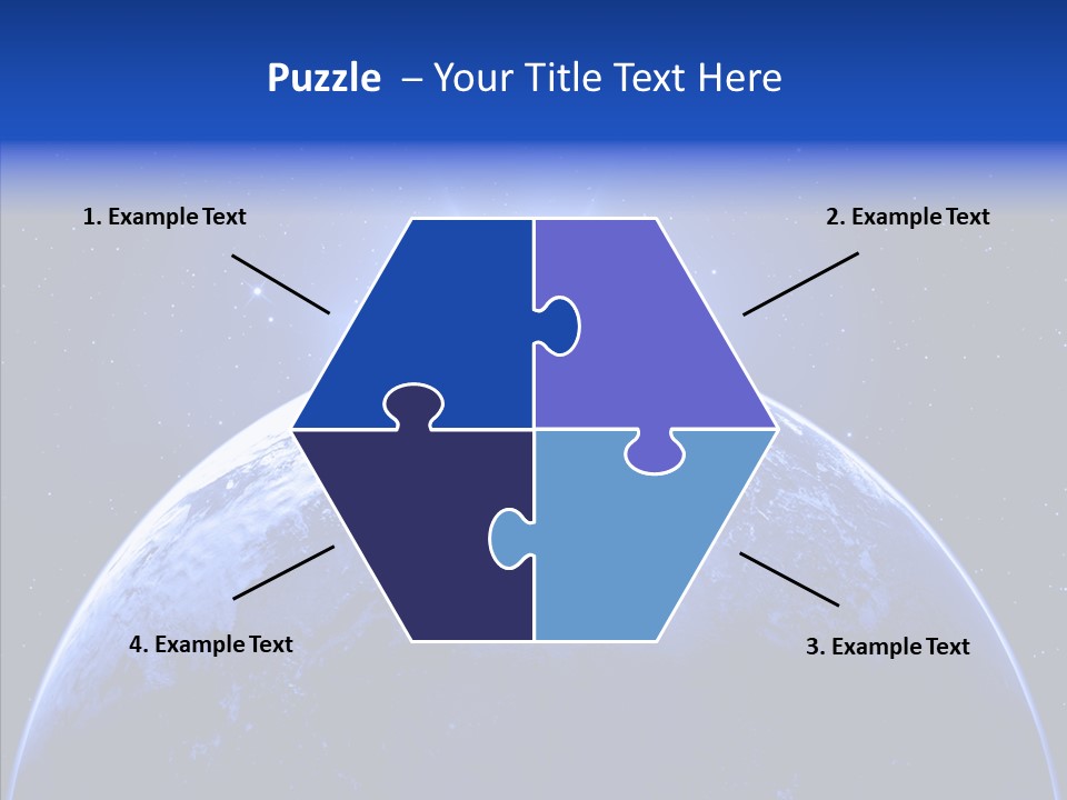Atmosphere Global Night PowerPoint Template