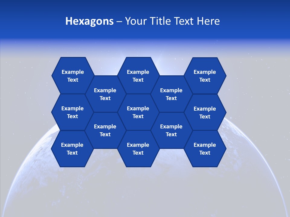 Atmosphere Global Night PowerPoint Template