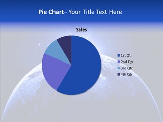 Atmosphere Global Night PowerPoint Template