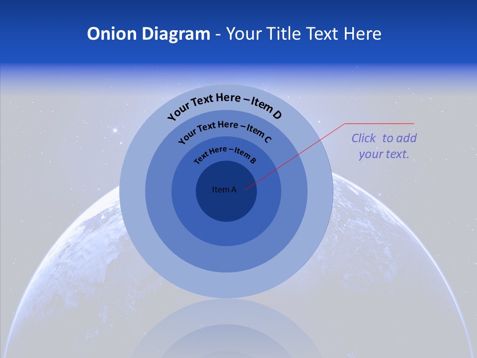 Atmosphere Global Night PowerPoint Template
