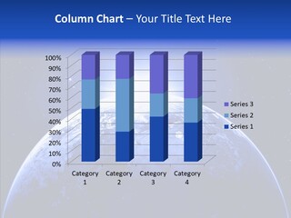 Atmosphere Global Night PowerPoint Template