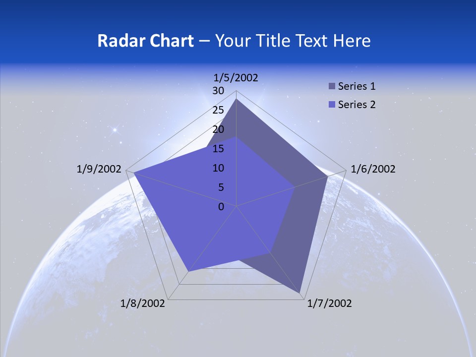Atmosphere Global Night PowerPoint Template