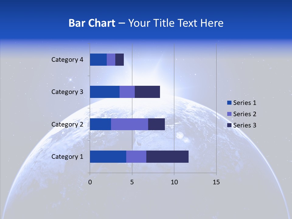 Atmosphere Global Night PowerPoint Template