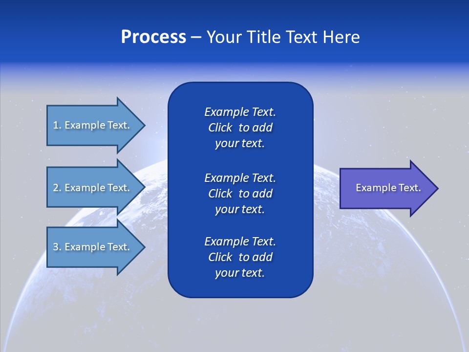 Atmosphere Global Night PowerPoint Template