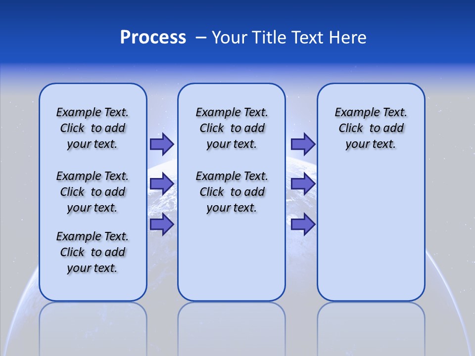 Atmosphere Global Night PowerPoint Template