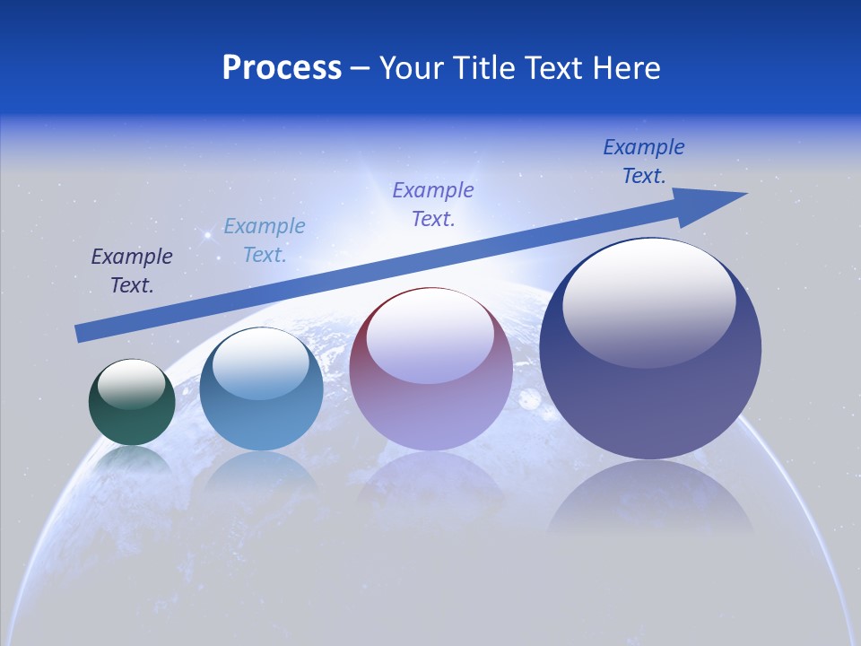 Atmosphere Global Night PowerPoint Template