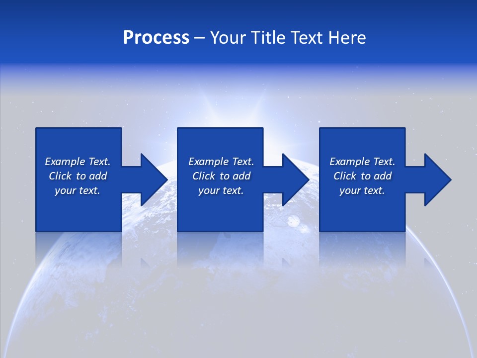 Atmosphere Global Night PowerPoint Template