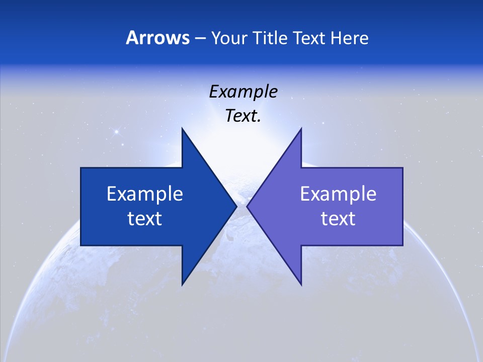 Atmosphere Global Night PowerPoint Template