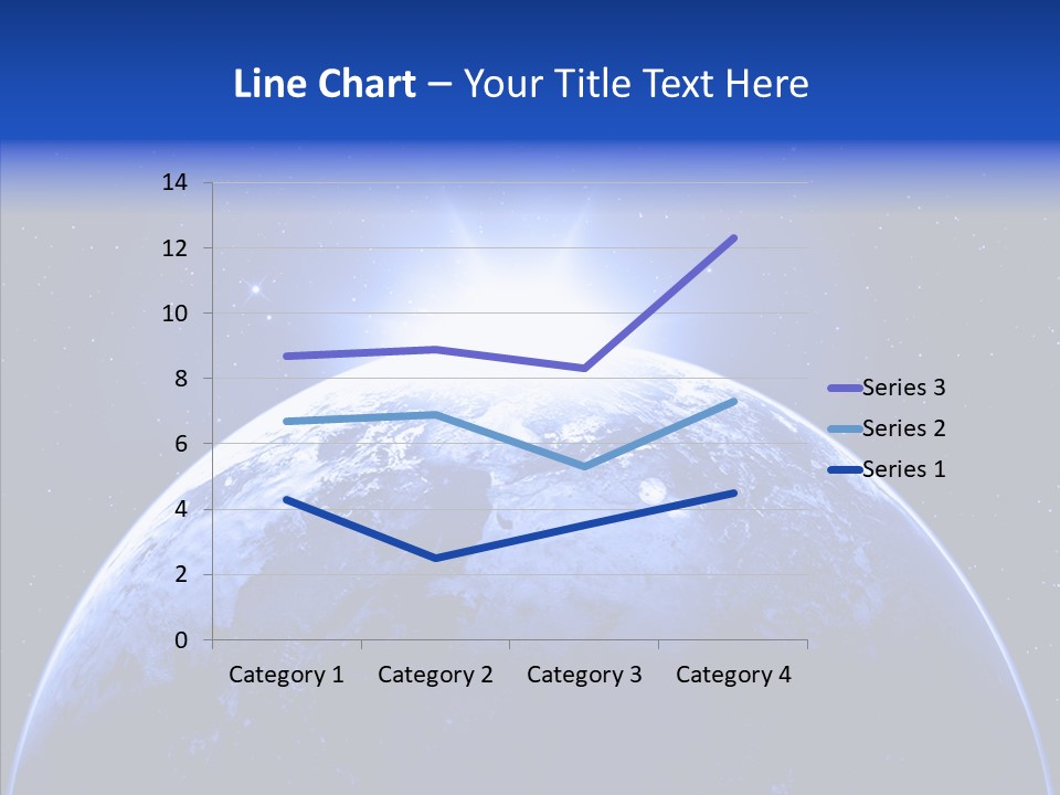 Atmosphere Global Night PowerPoint Template
