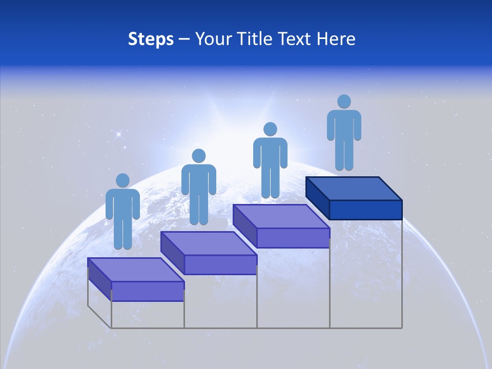 Atmosphere Global Night PowerPoint Template