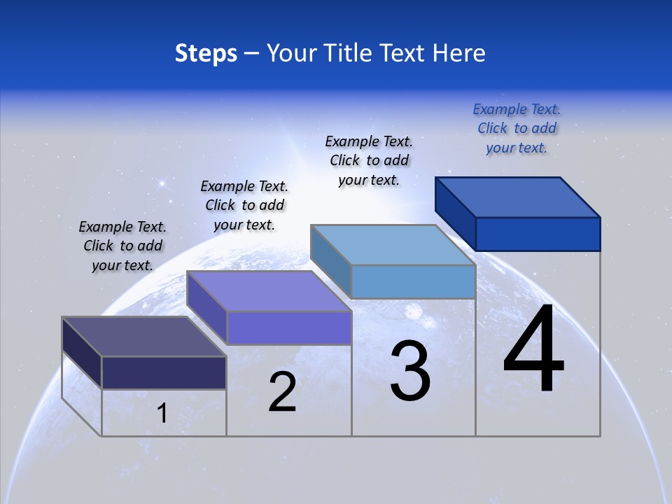 Atmosphere Global Night PowerPoint Template