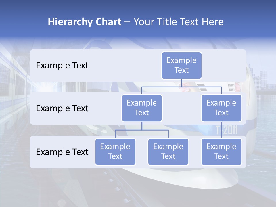 Track Vehicle City PowerPoint Template