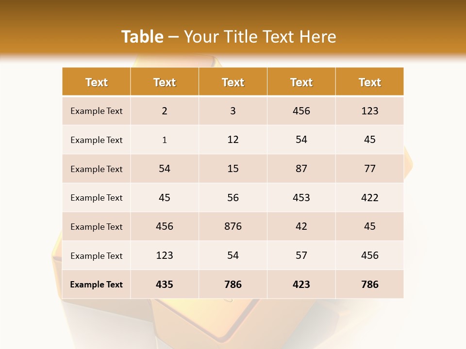 Value Rate Image PowerPoint Template
