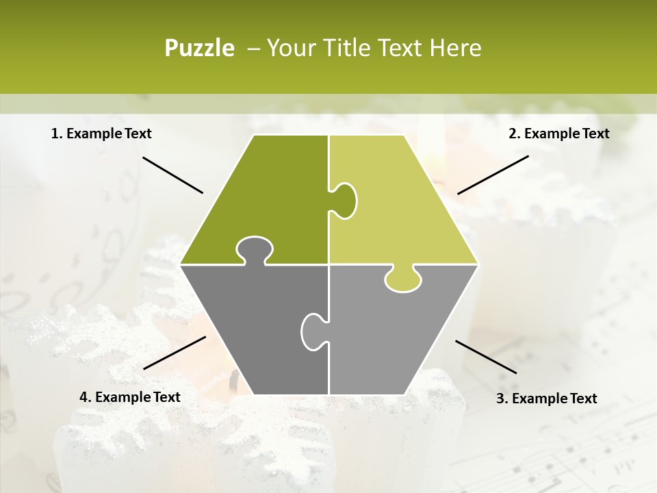 Arrangement Holiday Note PowerPoint Template