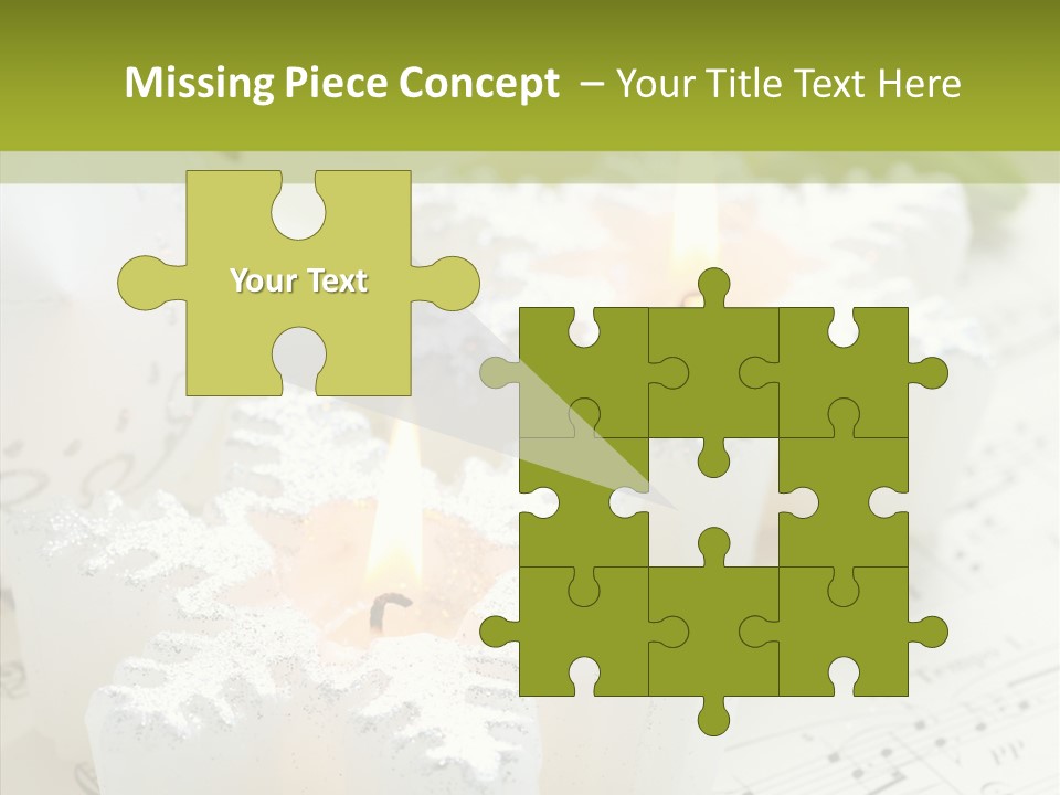 Arrangement Holiday Note PowerPoint Template