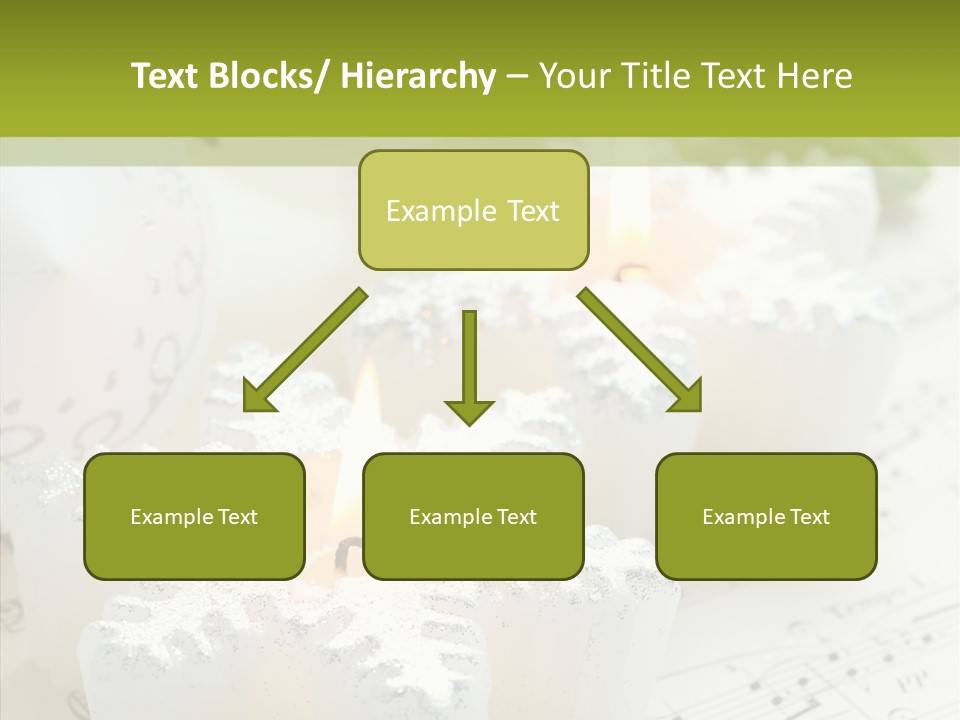 Arrangement Holiday Note PowerPoint Template