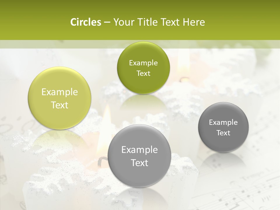 Arrangement Holiday Note PowerPoint Template